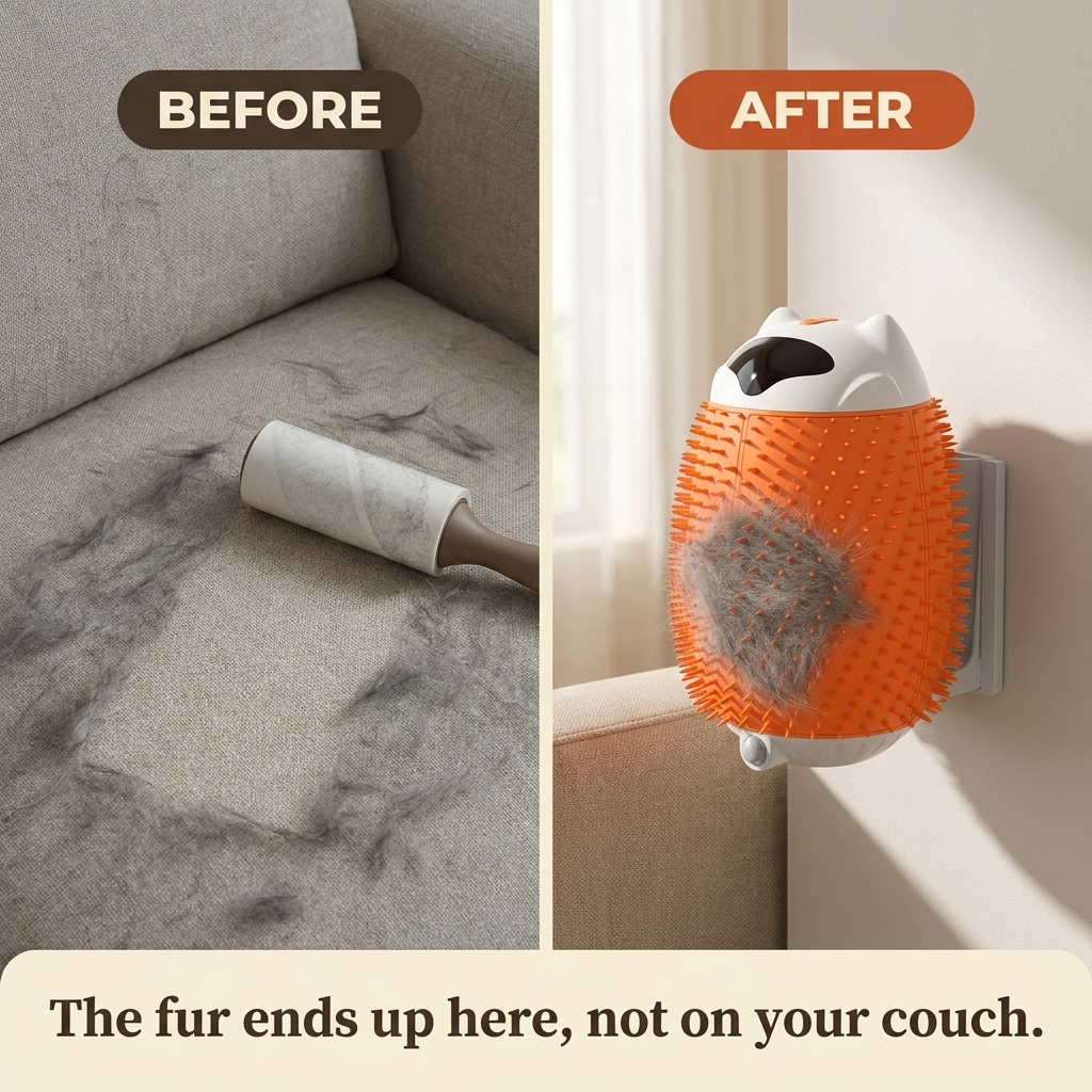 PurrBrush Self-Grooming Cat Brush