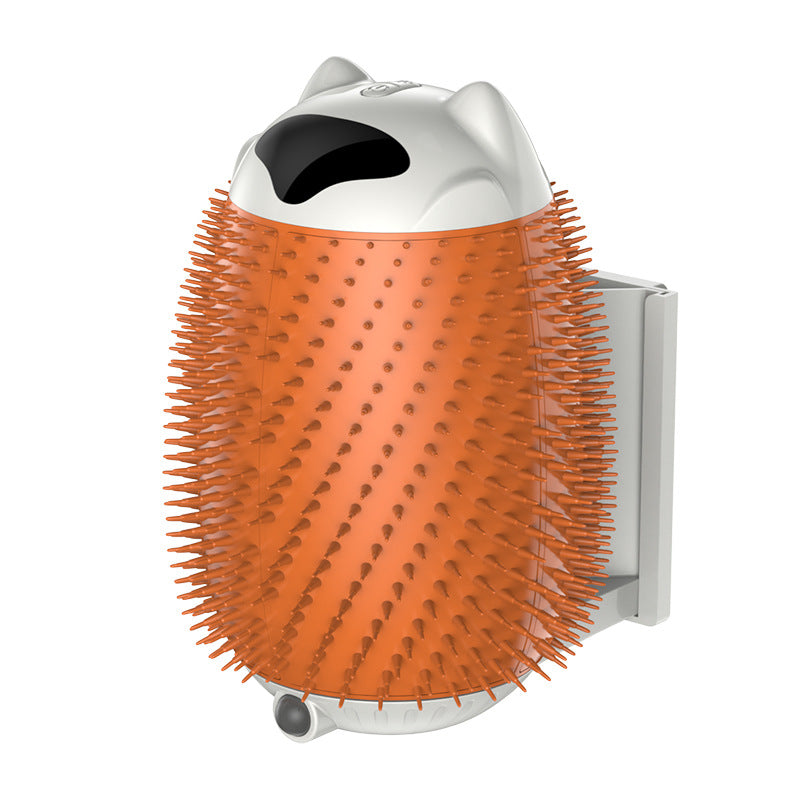 PurrBrush wall-mounted self-grooming cat brush