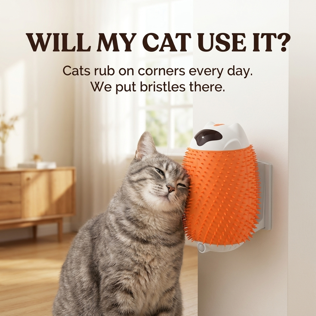 PurrBrush Self-Grooming Cat Brush