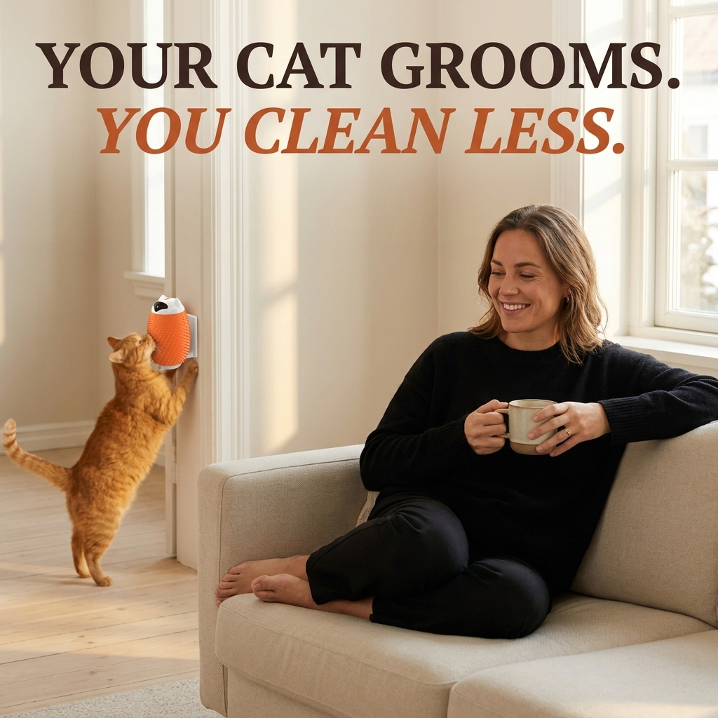 PurrBrush Self-Grooming Cat Brush